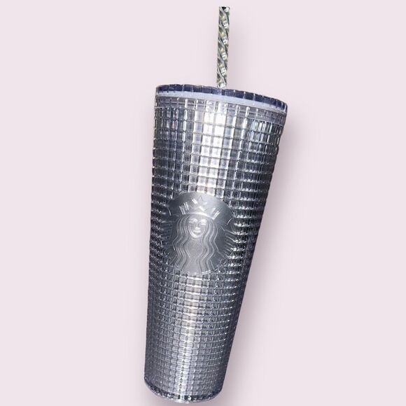 Starbucks Tumbler 2020 Christmas Bling‎ 24oz EUC - Picture 1 of 10